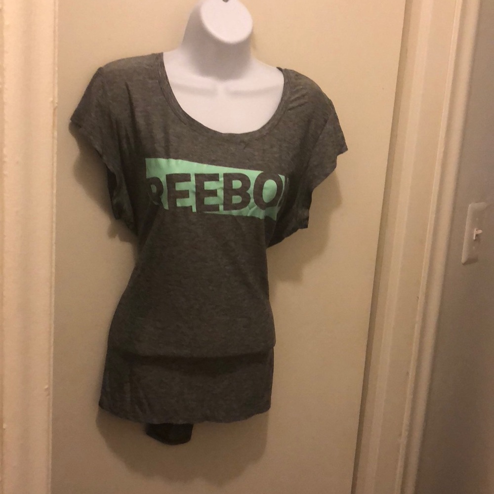 Athlete Reebok shirt
